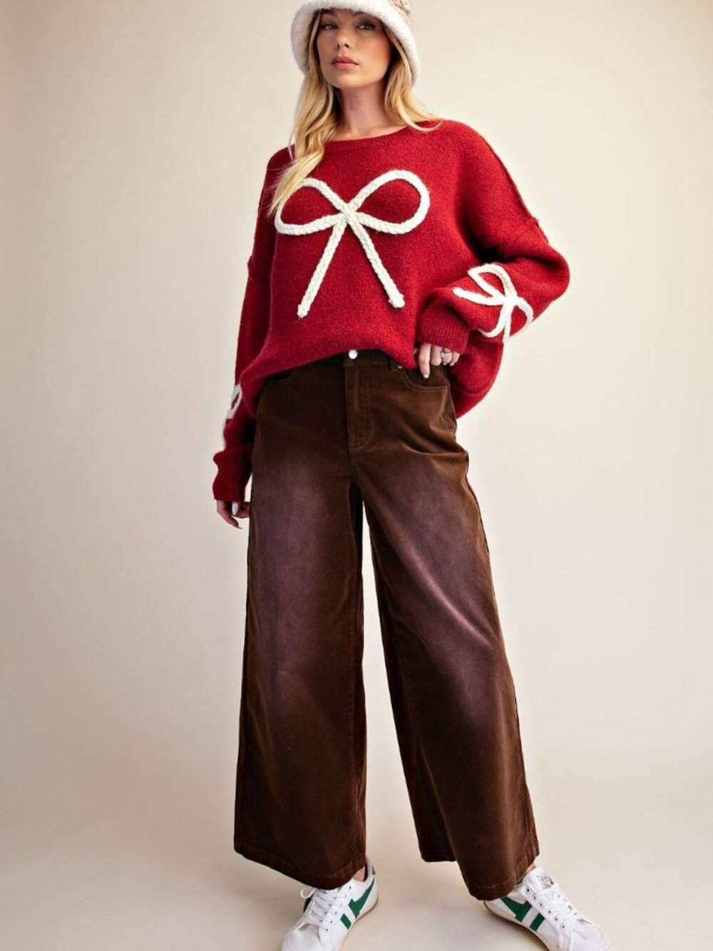 EASEL ENZYME WASHED STRETCH CORDUROY PANTS 97% COTTON 3% SPANDEX